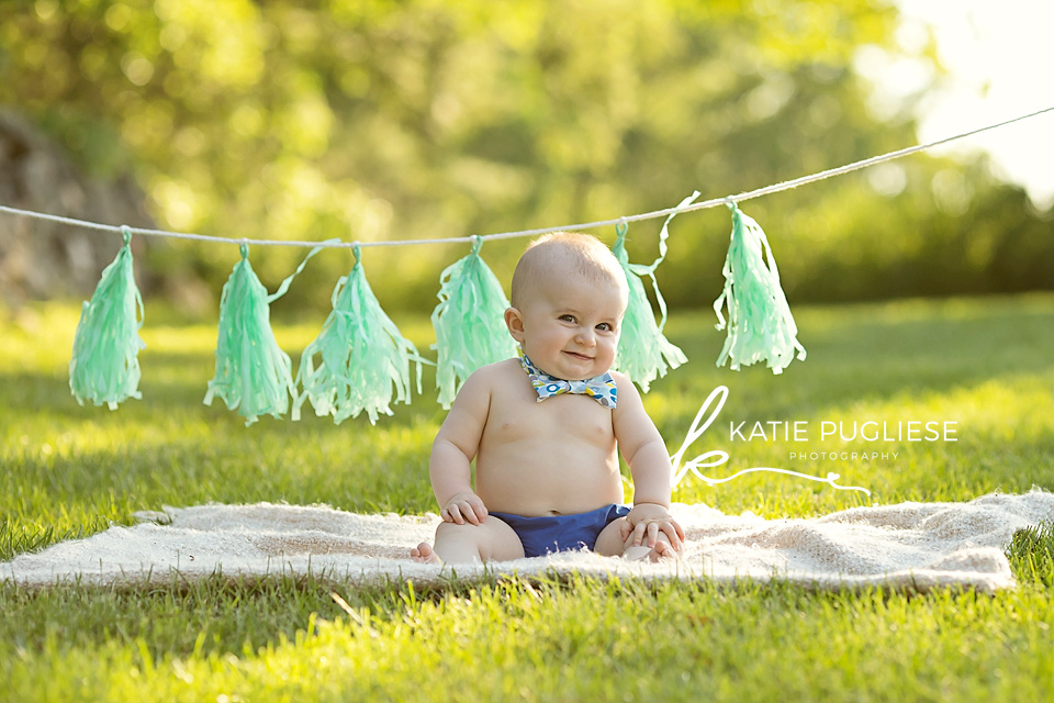 Six Month Baby Boy Photo Session