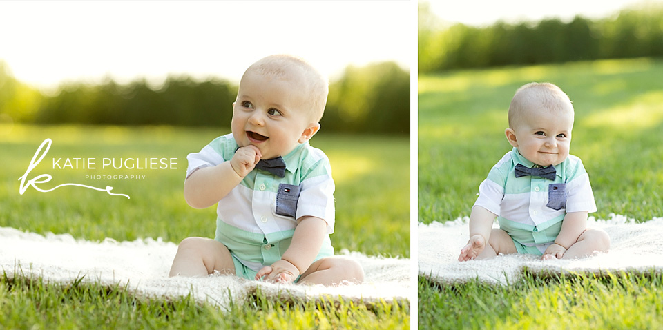 Six Month Baby Boy Photo Session