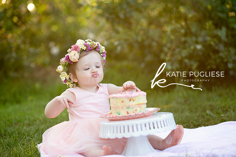 Baby Girl's First Birthday Photo Session