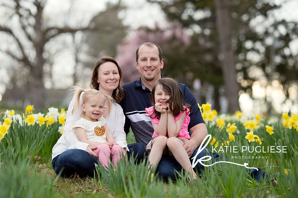 Spring family photo session