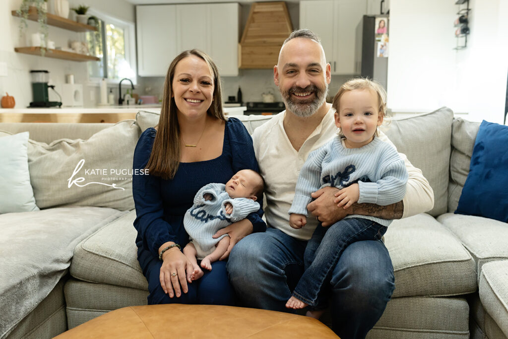 in-home lifestyle newborn session