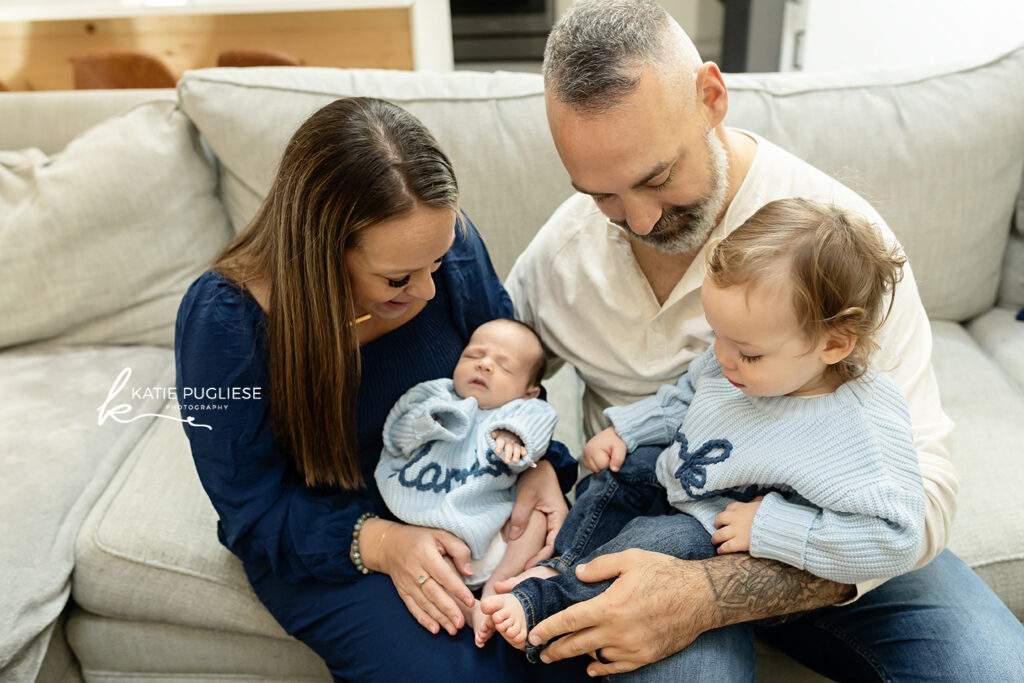 in-home lifestyle newborn session