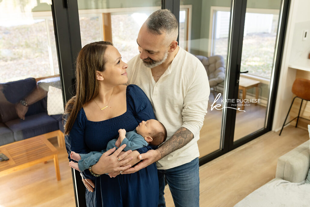 in-home lifestyle newborn session