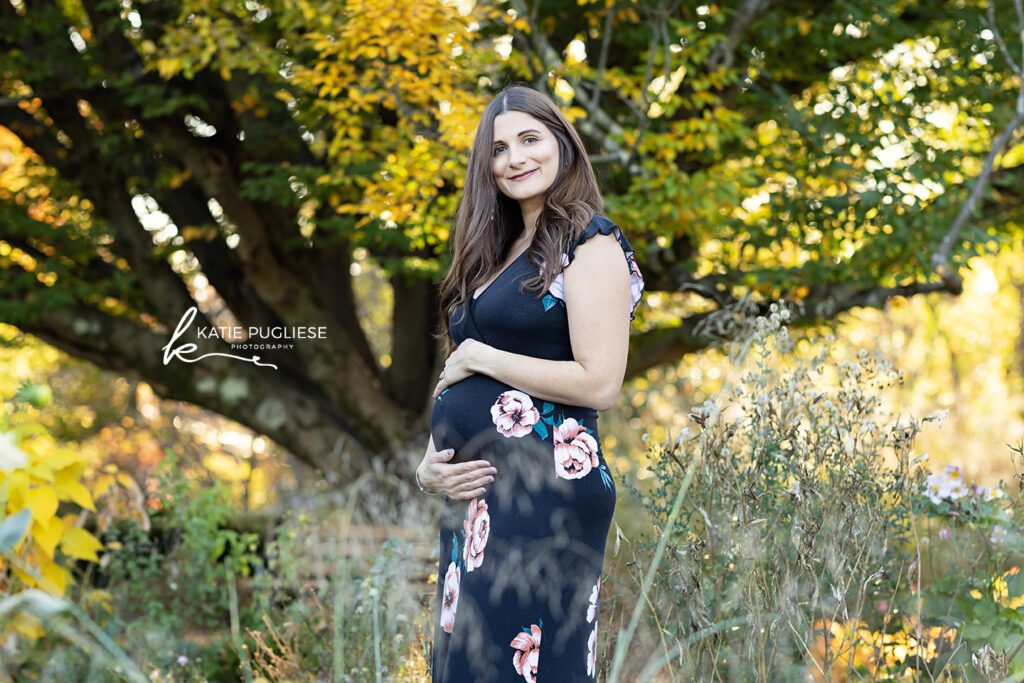 Fall maternity photo session