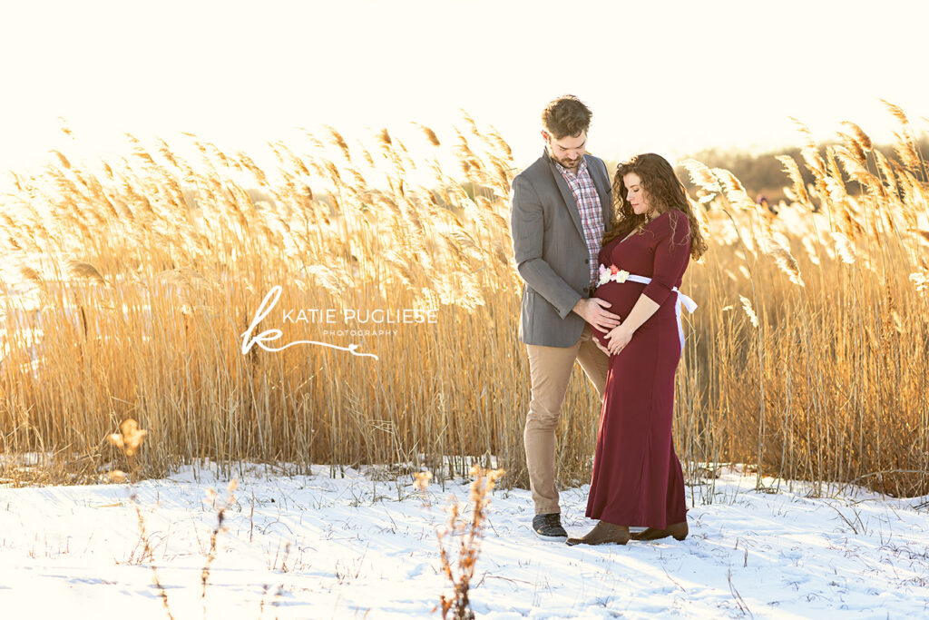 Winter Maternity photo session