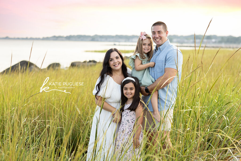 Family beach photo session