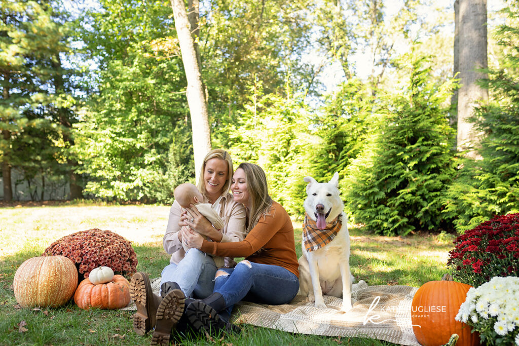Natural family photography detail showing connection during a Connecticut session