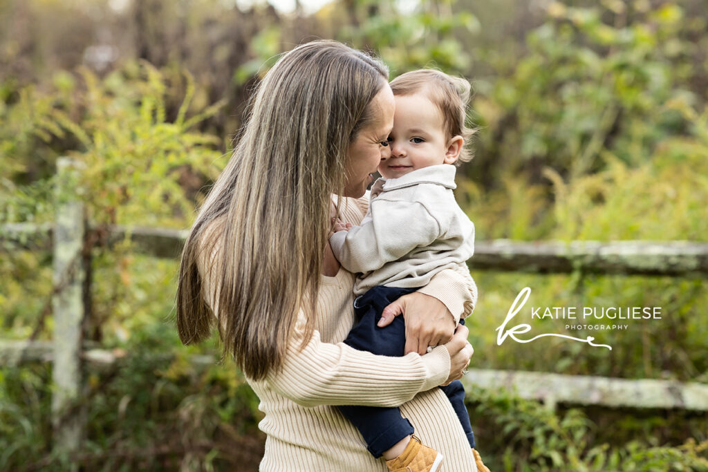 Candid family photography in Connecticut photographed in natural surroundings